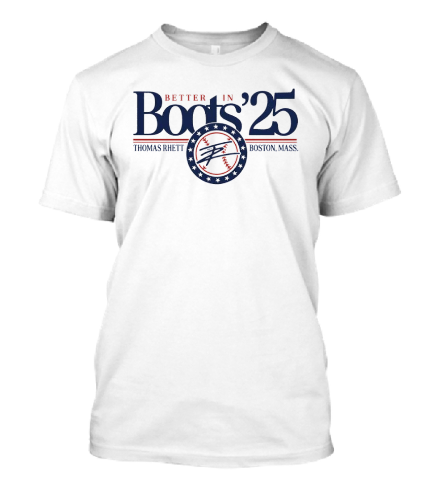Better In Boots 2025 Thomas Rhett Boston Mass T-Shirt