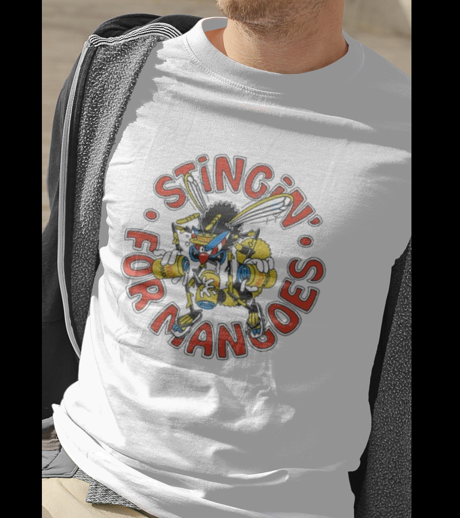 Stingin' For Mangoes Milton Mango Beer Can Bandit T-Shirt