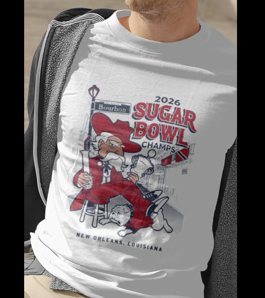 2026 Sugar Bowl Champs Ole Miss Rebels New Orleans Louisiana T-Shirt
