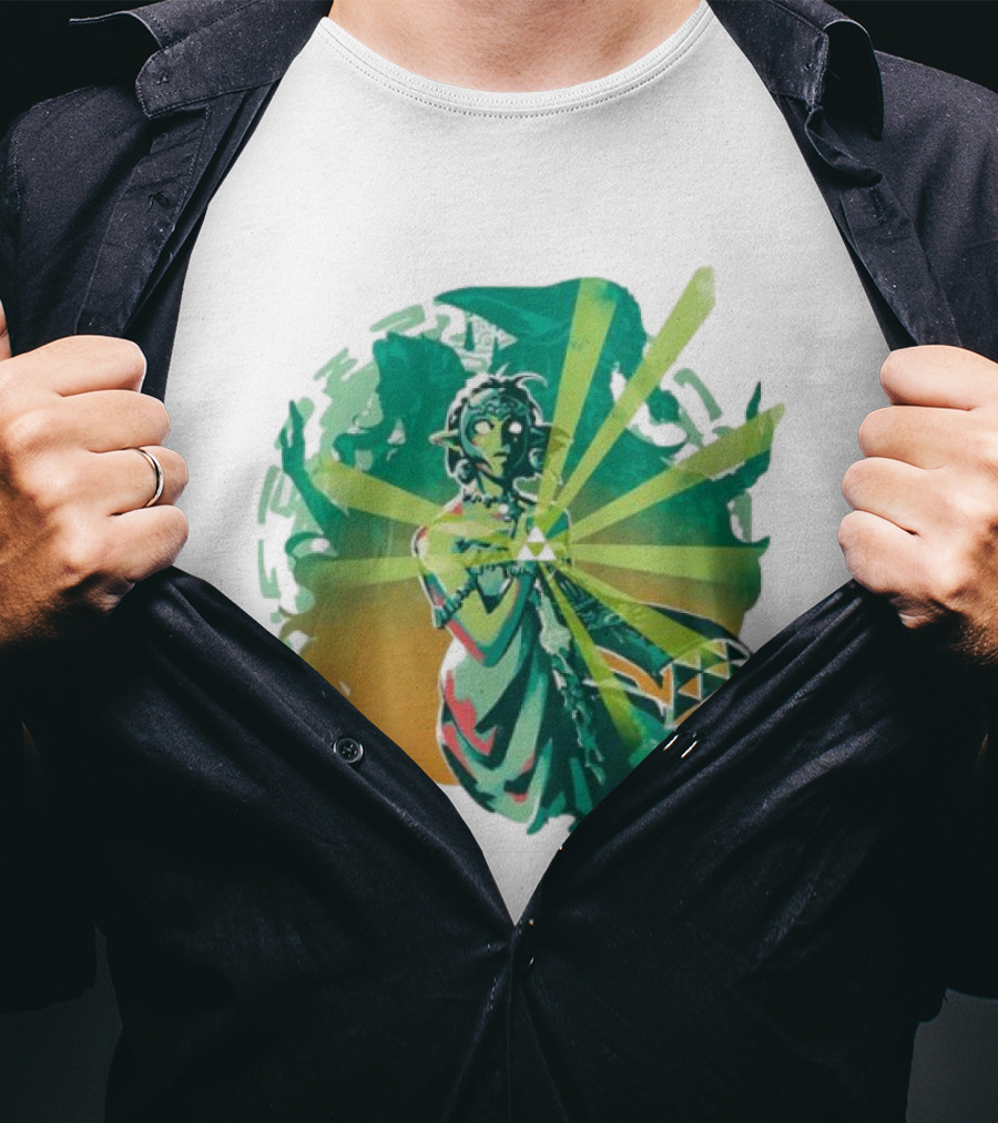 Princess Zelda Zeldathon Mythos Series Tears Of The Kingdom Iconic Fantasy Adventure T-Shirt