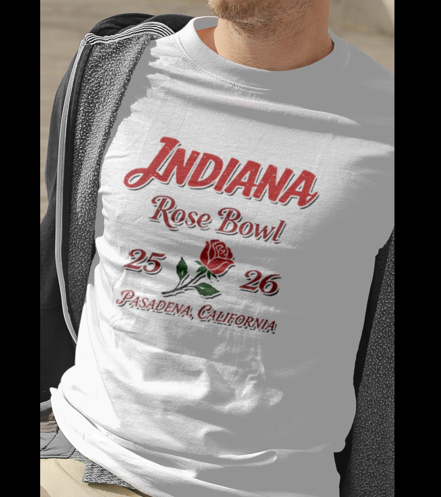 Indiana Rose Bowl 25 26 Pasadena California T-Shirt
