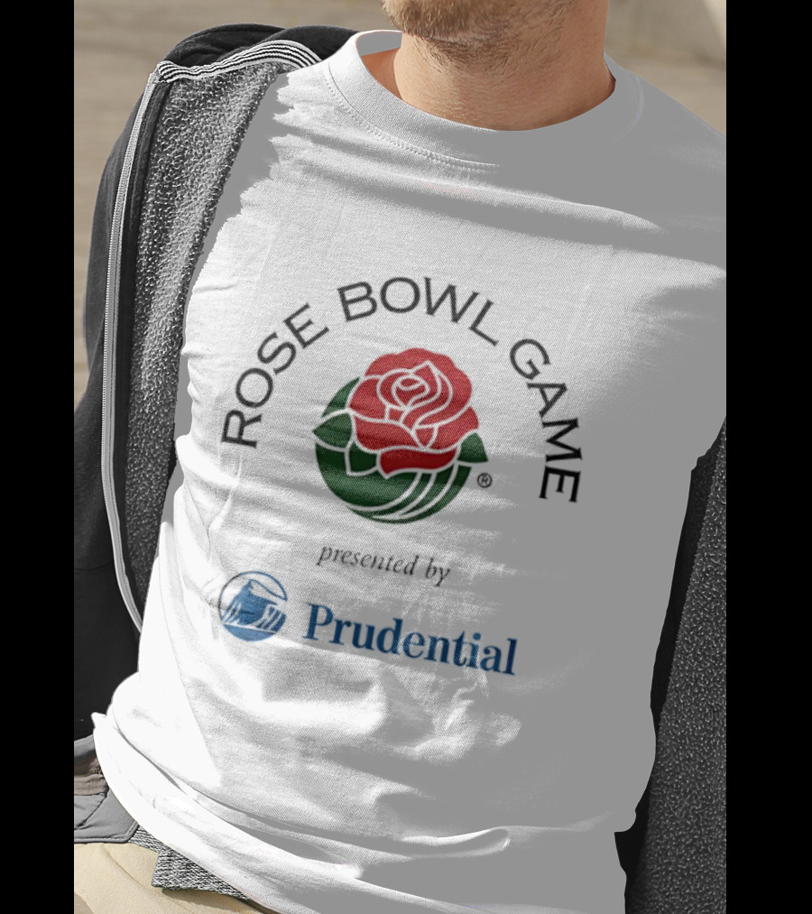 Rose Bowl Game Presented By Prudential Red Rose T-Shirt