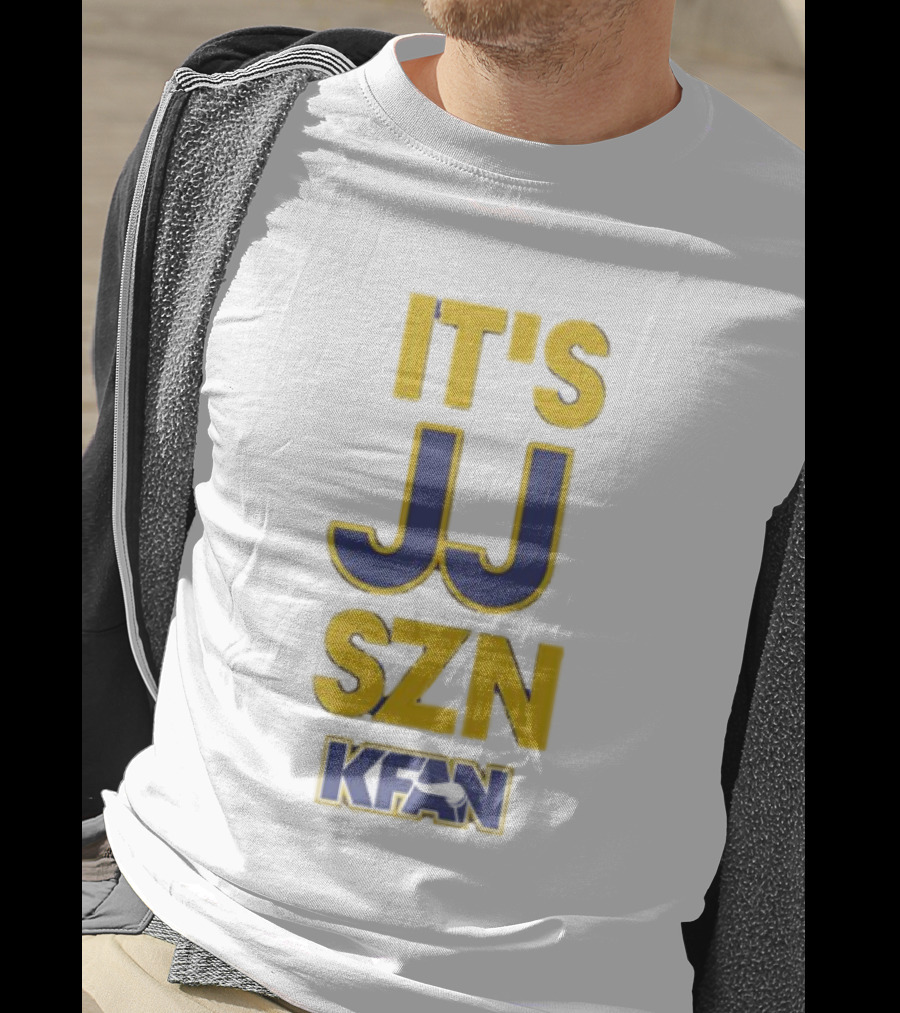 It's JJ Szn Kfan Justin Jefferson Minnesota Vikings Football Season T-Shirt