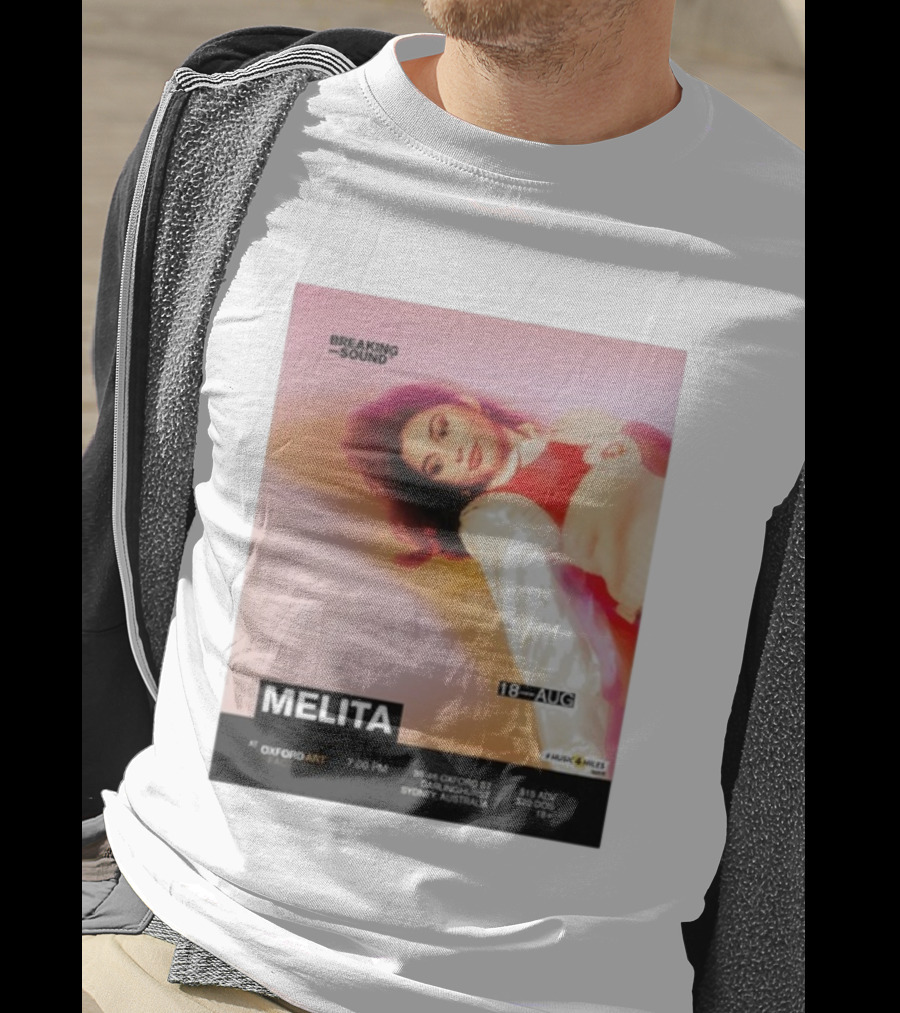 Melita Breaking Sound Oxford Art Darlinghurst Sydney Australia August 18 Event T-Shirt