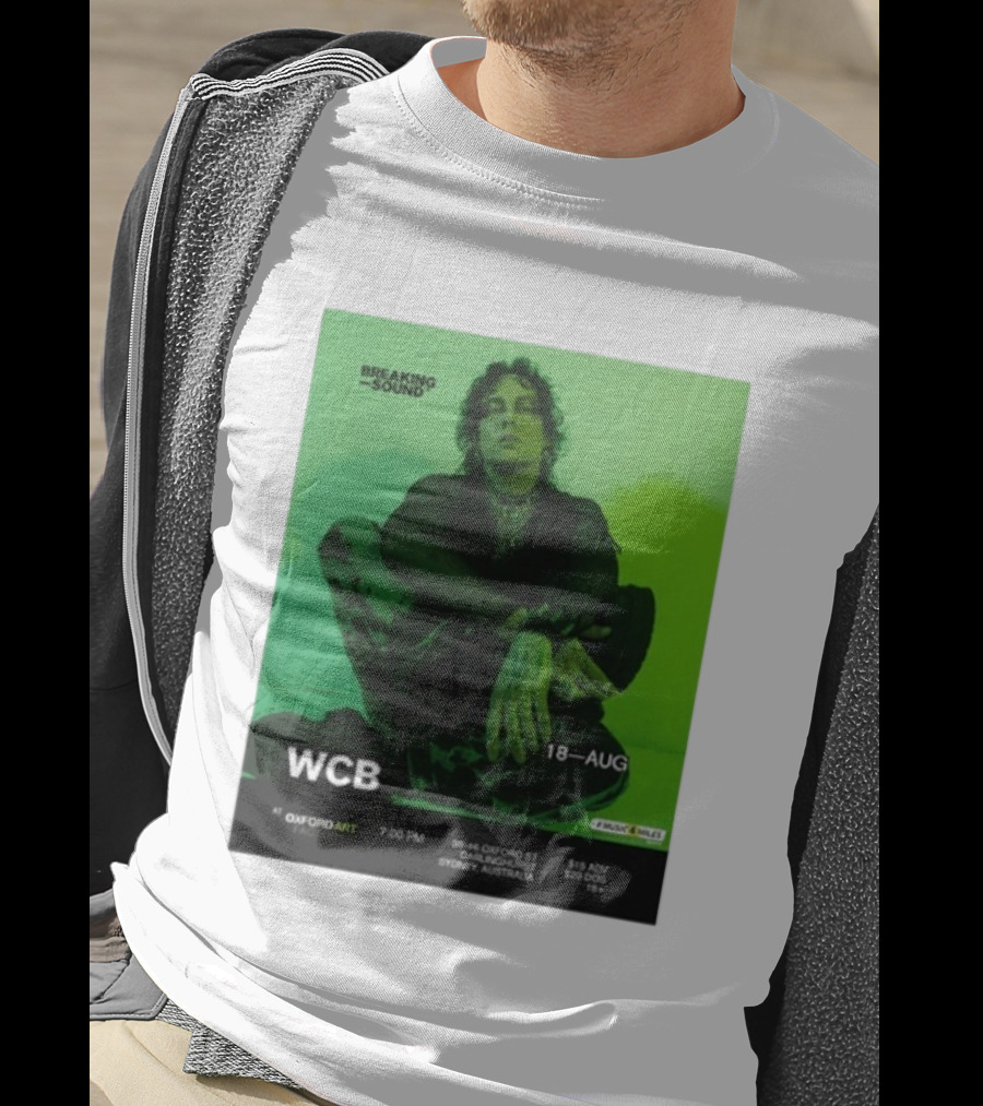 WCB At Breaking Sound Oxford Art Factory Sydney August 18 Event T-Shirt