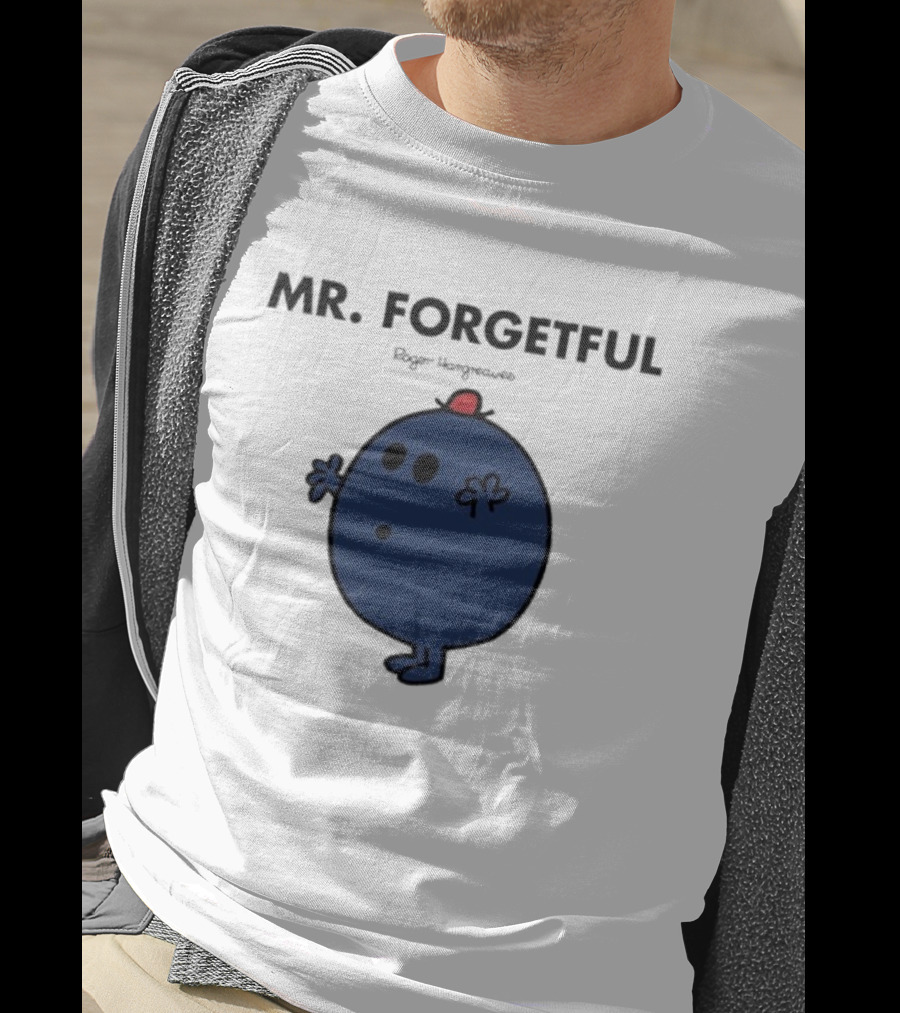 Mr. Men Little Miss Mr. Forgetful Roger Hargreaves T-Shirt