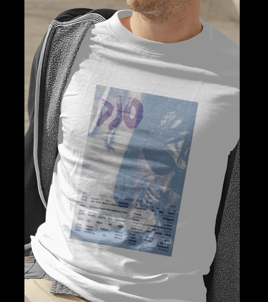 DJO South America Mexico Tour Santiago Region Mar 14 2026 Dates And Venues T-Shirt