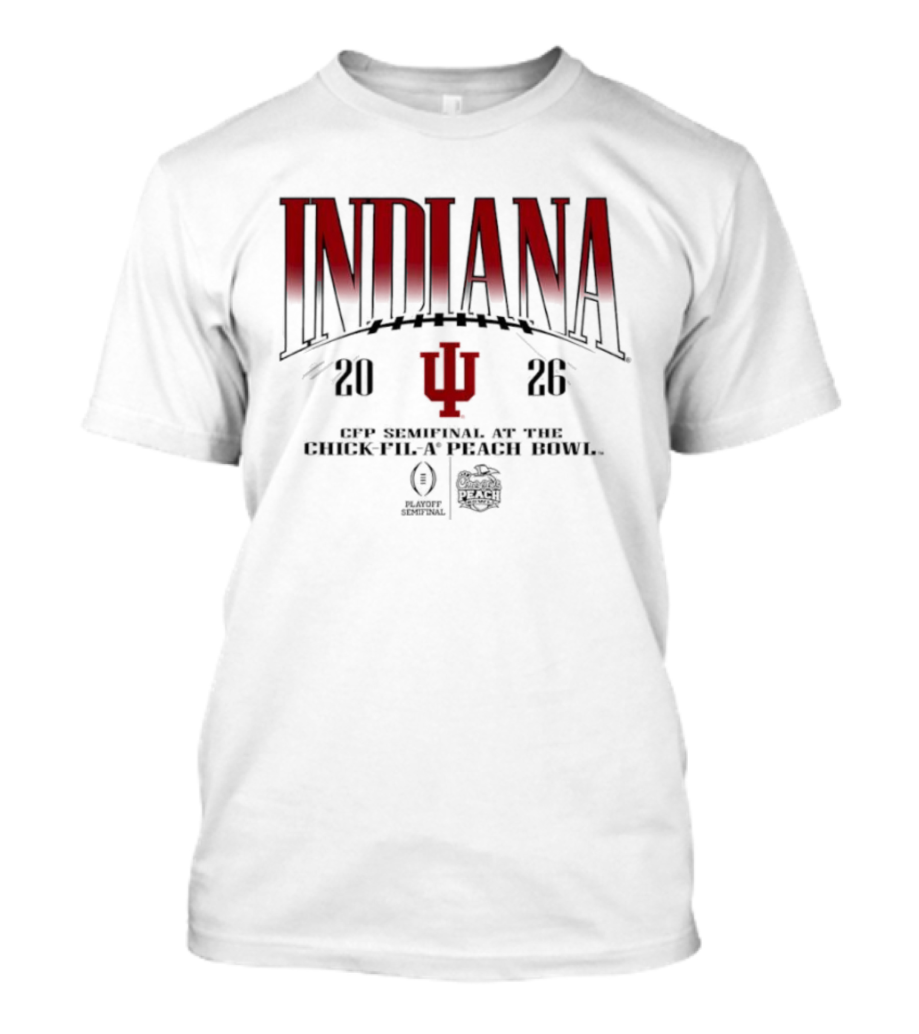 Indiana Hoosiers 2026 CFP Semifinal Chick Fil A Peach Bowl T-Shirt