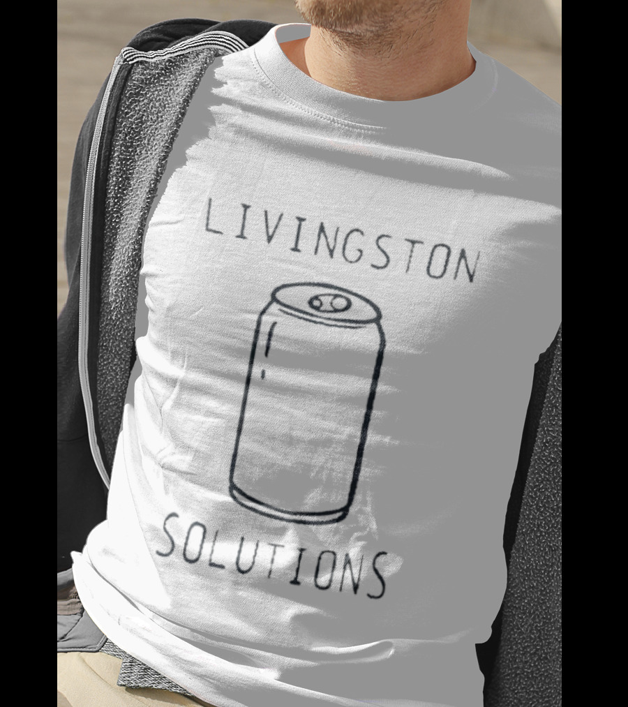 Livingston Solutions Can Of Beer T-Shirt