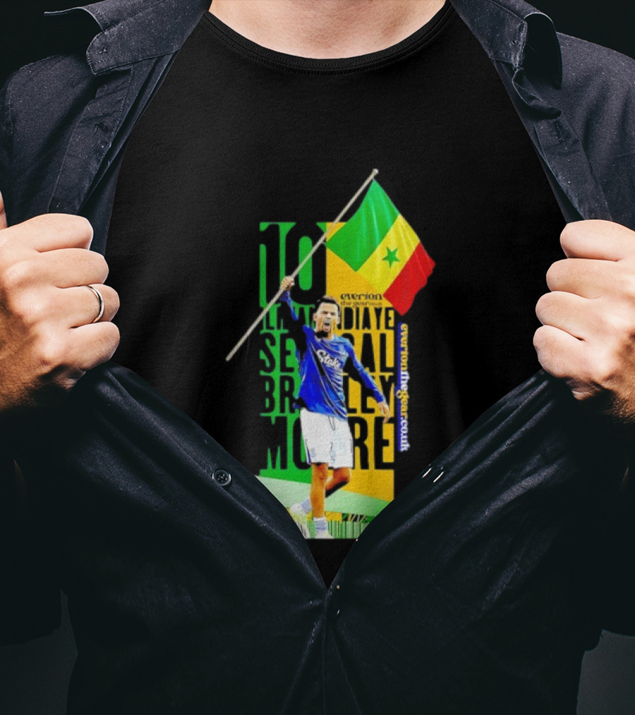 Iliman Ndiaye Everton Senegal Bramley Moore Stadium T-Shirt
