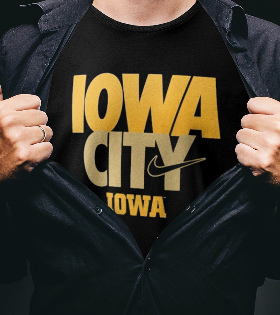 Iowa City Nike Iowa Hawkeyes T-Shirt