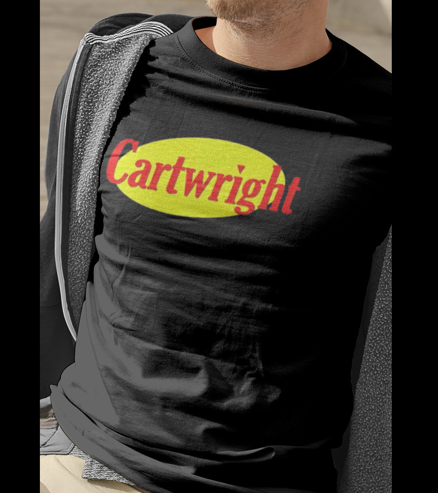 Cartwright Seinfeld Yellow Oval Iconic T-Shirt