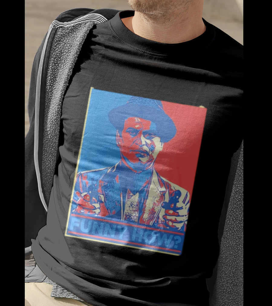 Joe Pesci Goodfellas Funny How Red Blue Pop T-Shirt