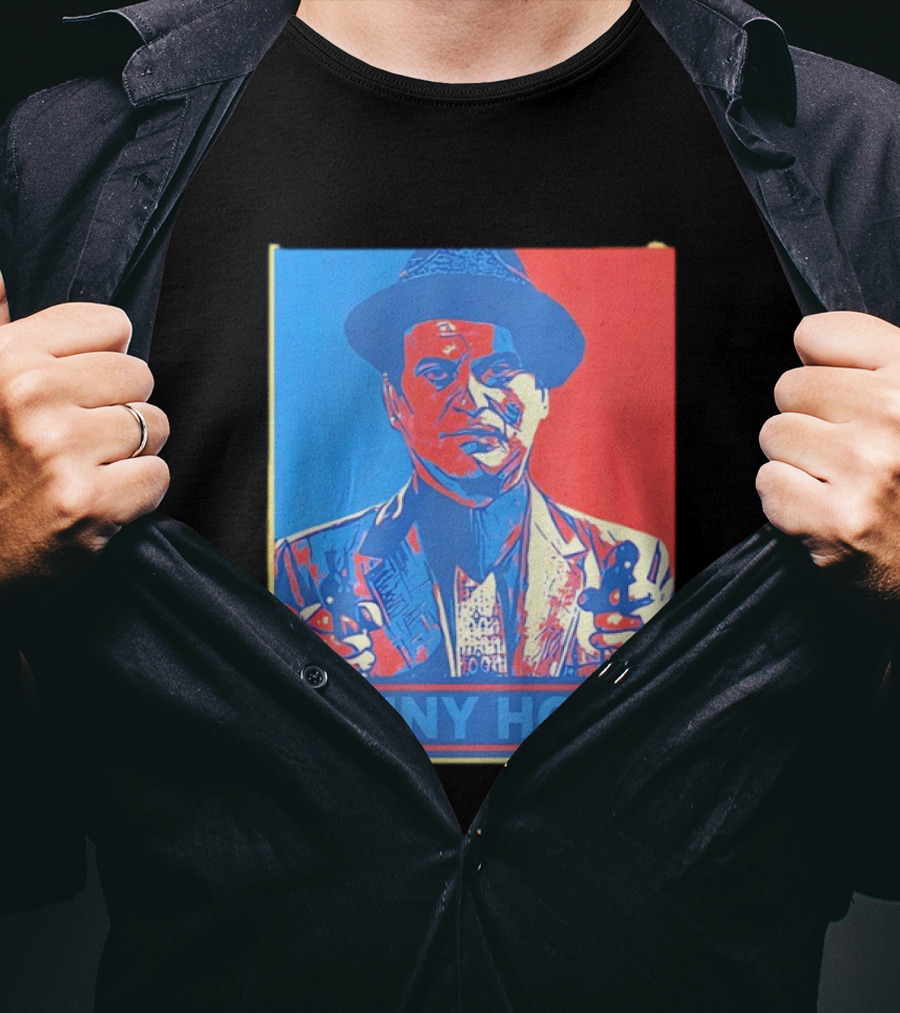 Joe Pesci Goodfellas Funny How Red Blue Pop T-Shirt