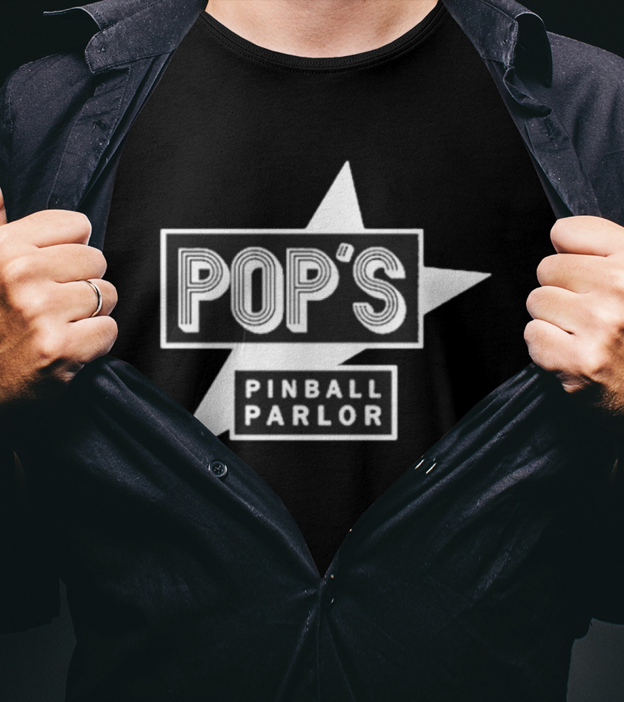 Pop’s Pinball Parlor Logo T-Shirt