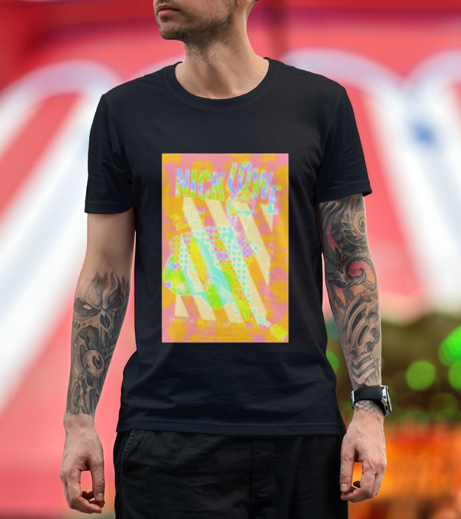 Nick Lowe The Catalyst Santa Cruz March 30 2026 T-Shirt