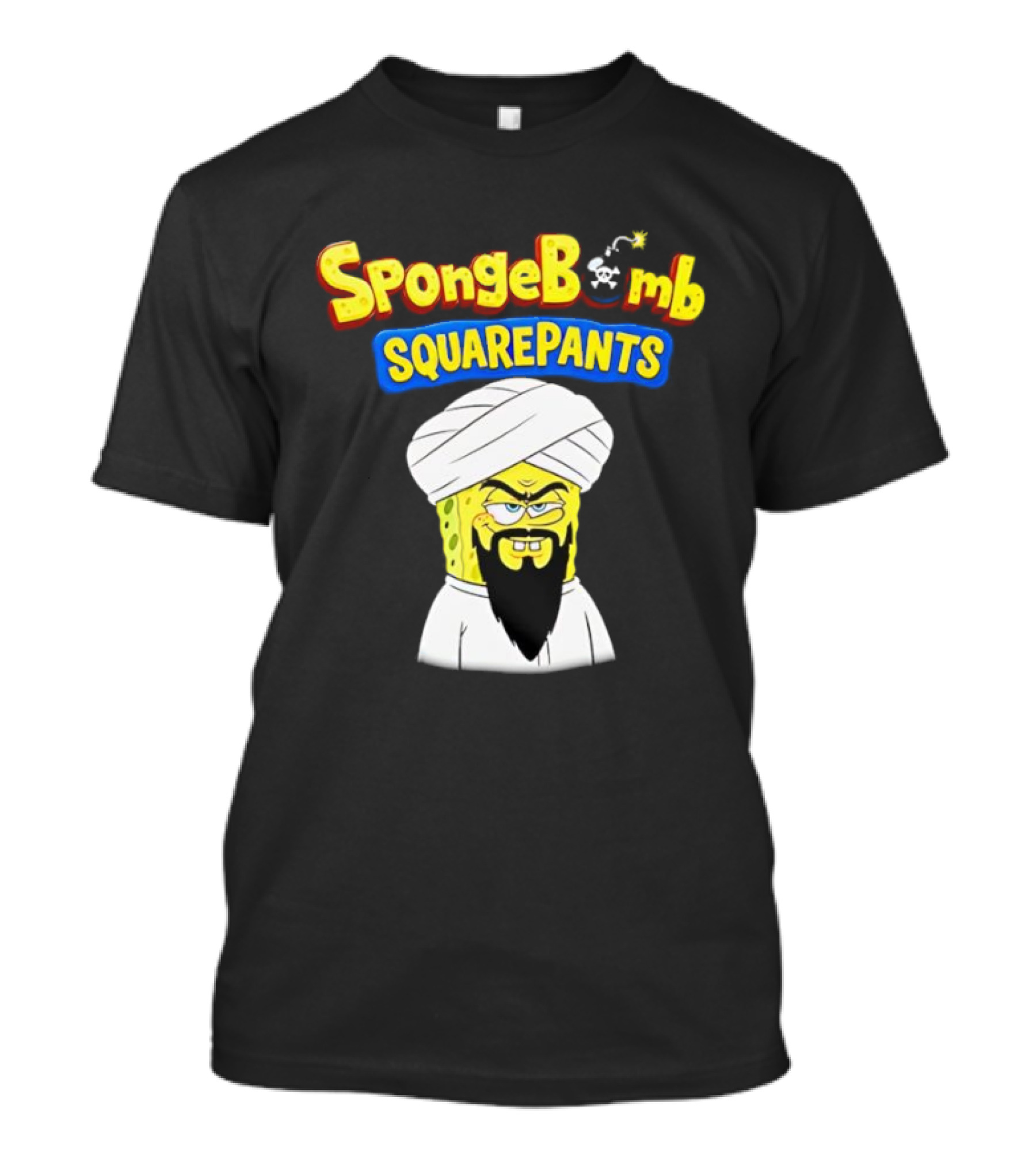 Squarepants Osama Bin Laden Sponge T-Shirt
