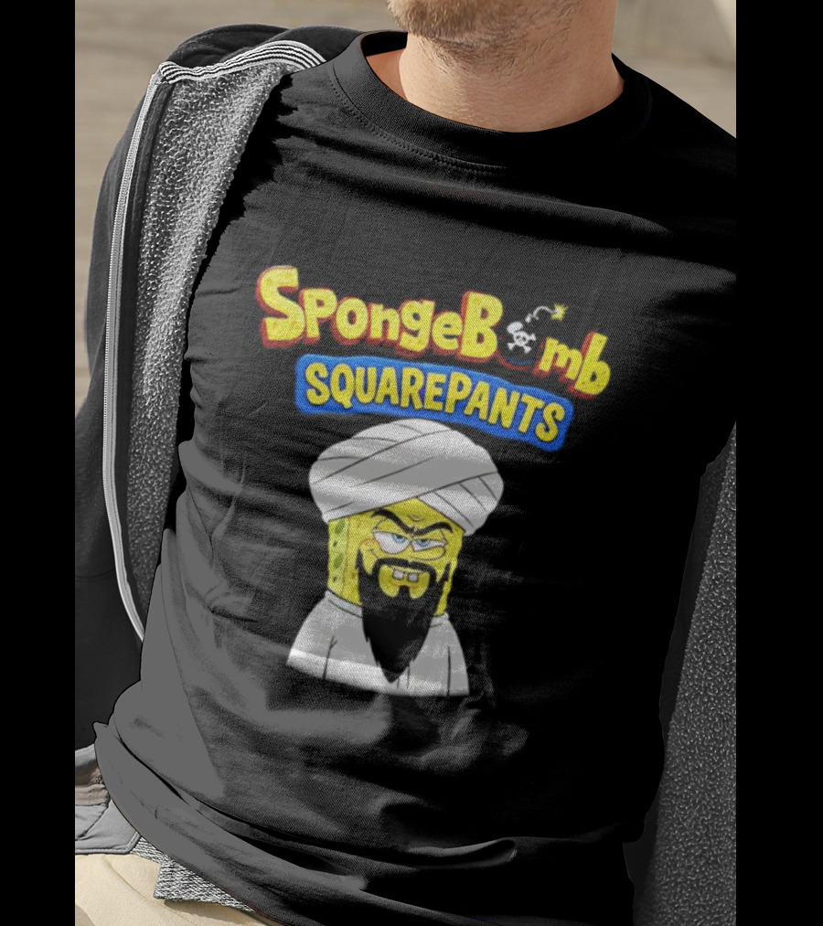 Squarepants Osama Bin Laden Sponge T-Shirt