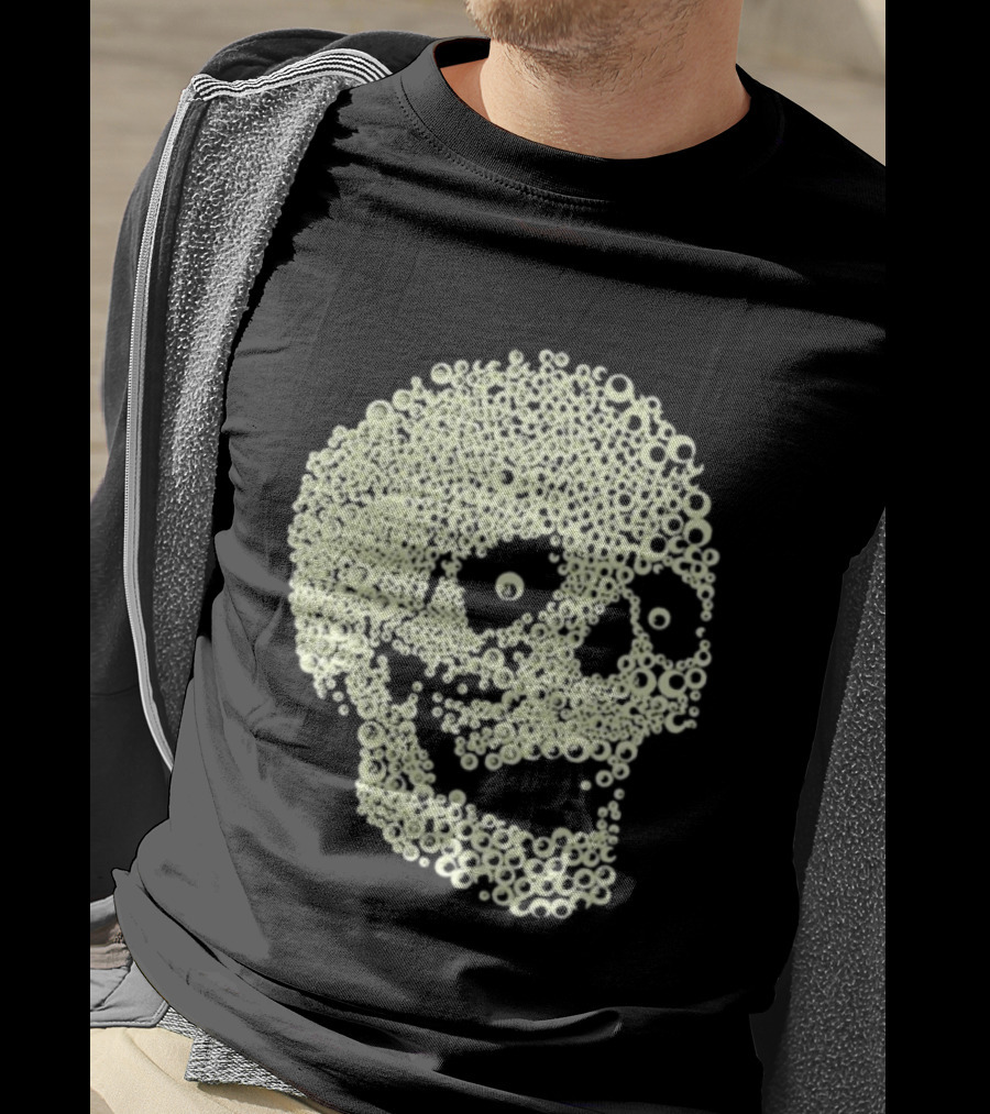 Noah Scalin Googly Eye Skull Creativity Halloween Essence T-Shirt