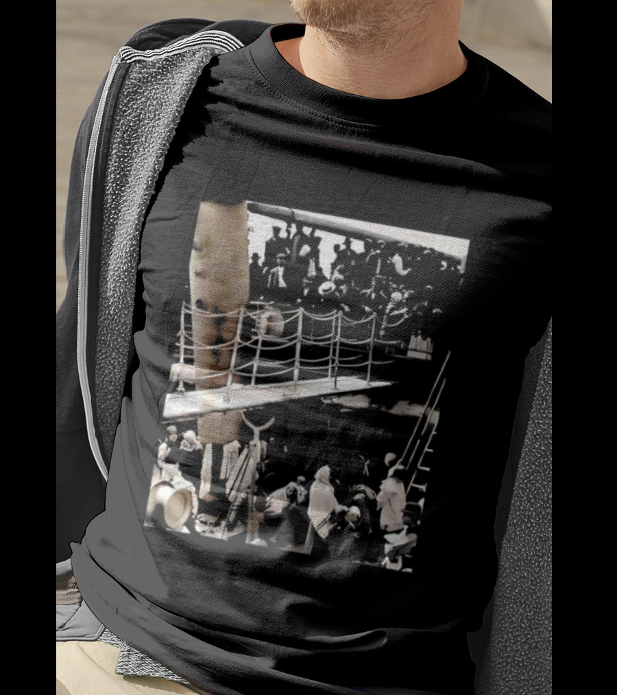 The Steerage Alfred Stieglitz Iconic Photographic Image Steamship Passengers 20th Century T-Shirt