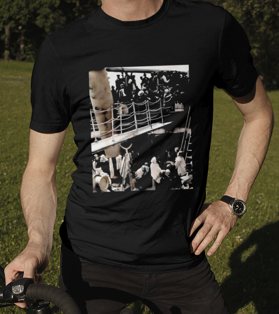The Steerage Alfred Stieglitz Iconic Photographic Image Steamship Passengers 20th Century T-Shirt