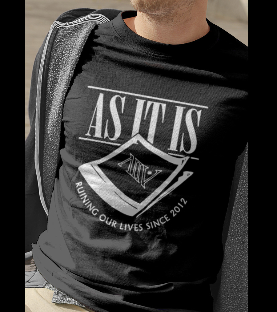 As It Is Band Ruining Our Lives Since 2012 T-Shirt