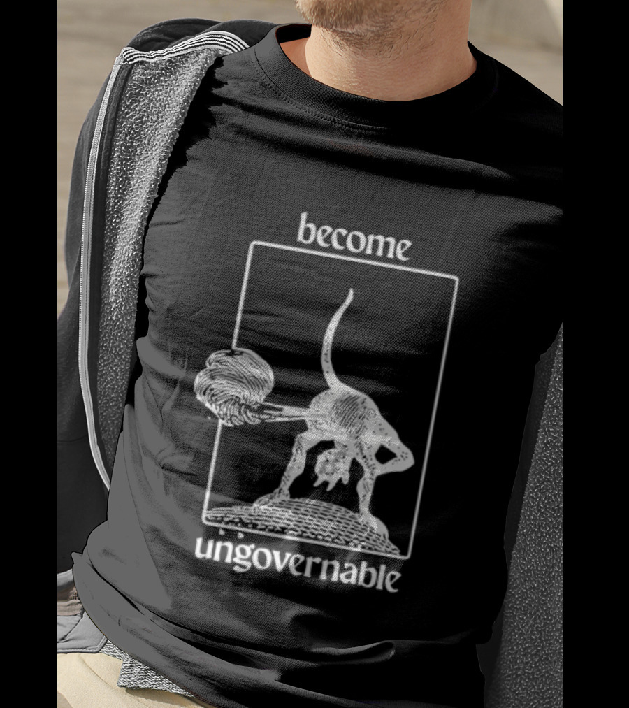 Become Ungovernable Possum With Bat T-Shirt