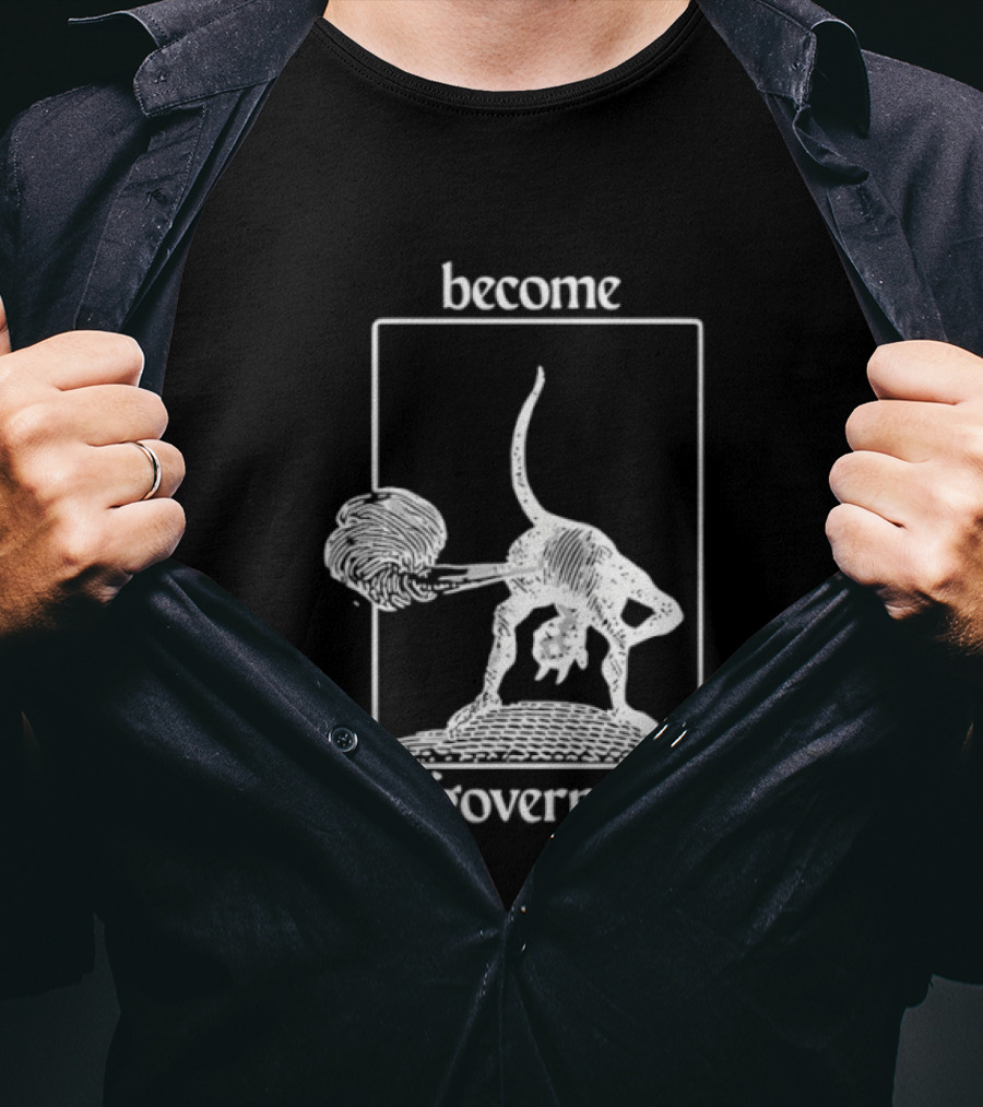 Become Ungovernable Possum With Bat T-Shirt