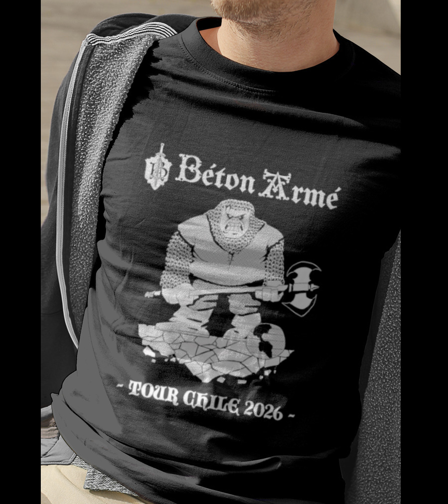 Béton Armé Tour Chile 2026 T-Shirt