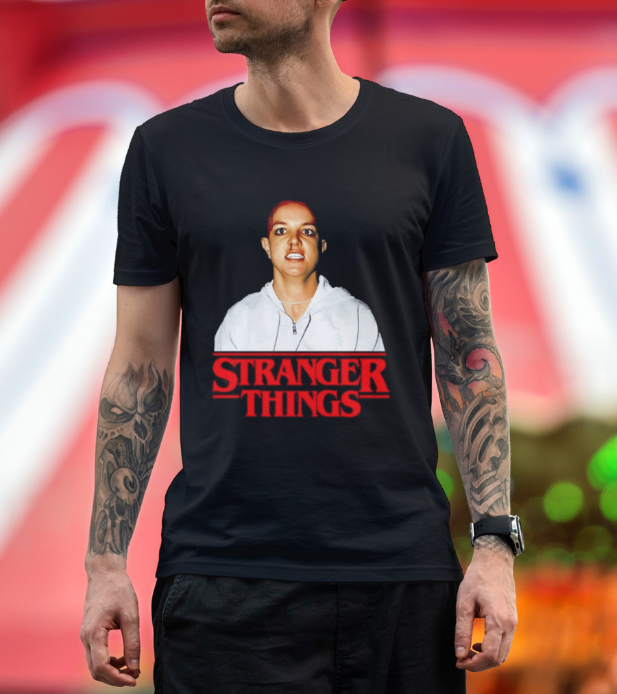 Britney Spears Stranger Things Pop Culture T-Shirt