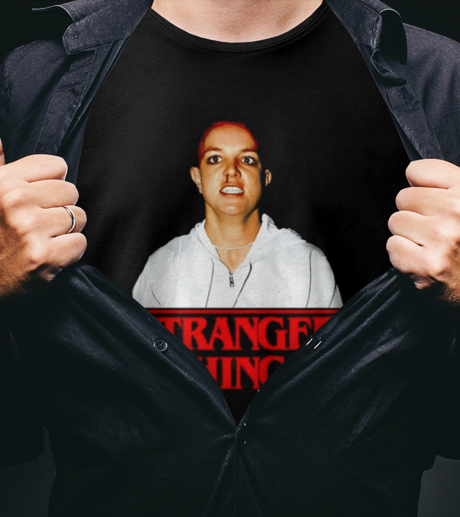 Britney Spears Stranger Things Pop Culture T-Shirt