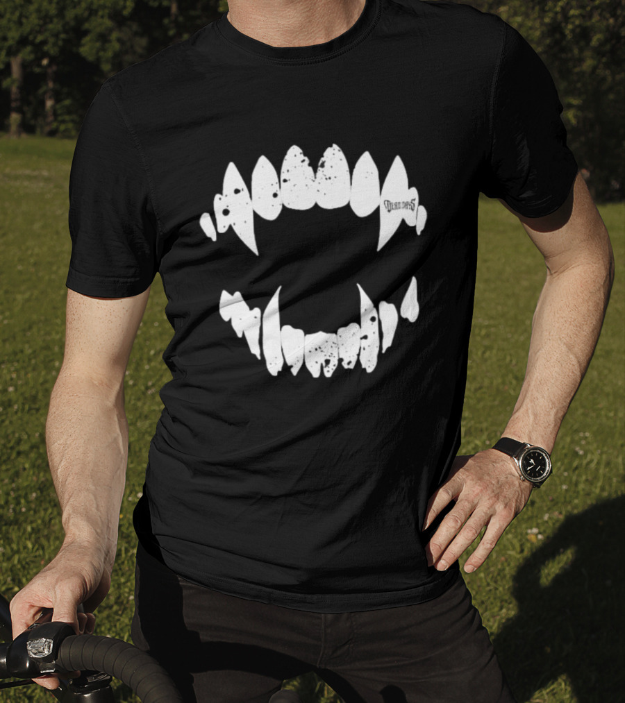 Dead Days Teeth Graphic Mouth T-Shirt