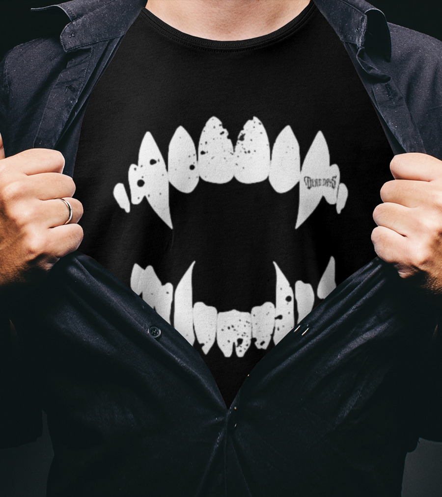 Dead Days Teeth Graphic Mouth T-Shirt