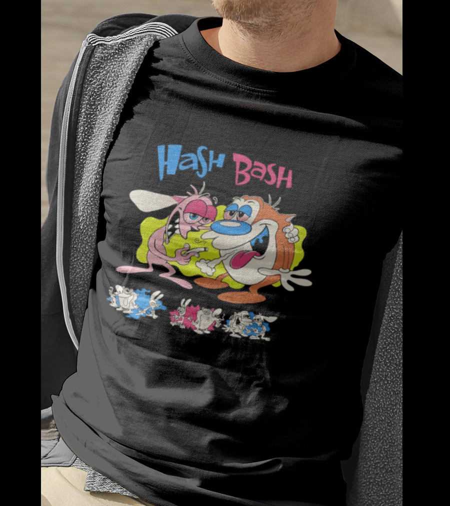 Hash Bash The Ren & Stimpy Show Series T-Shirt