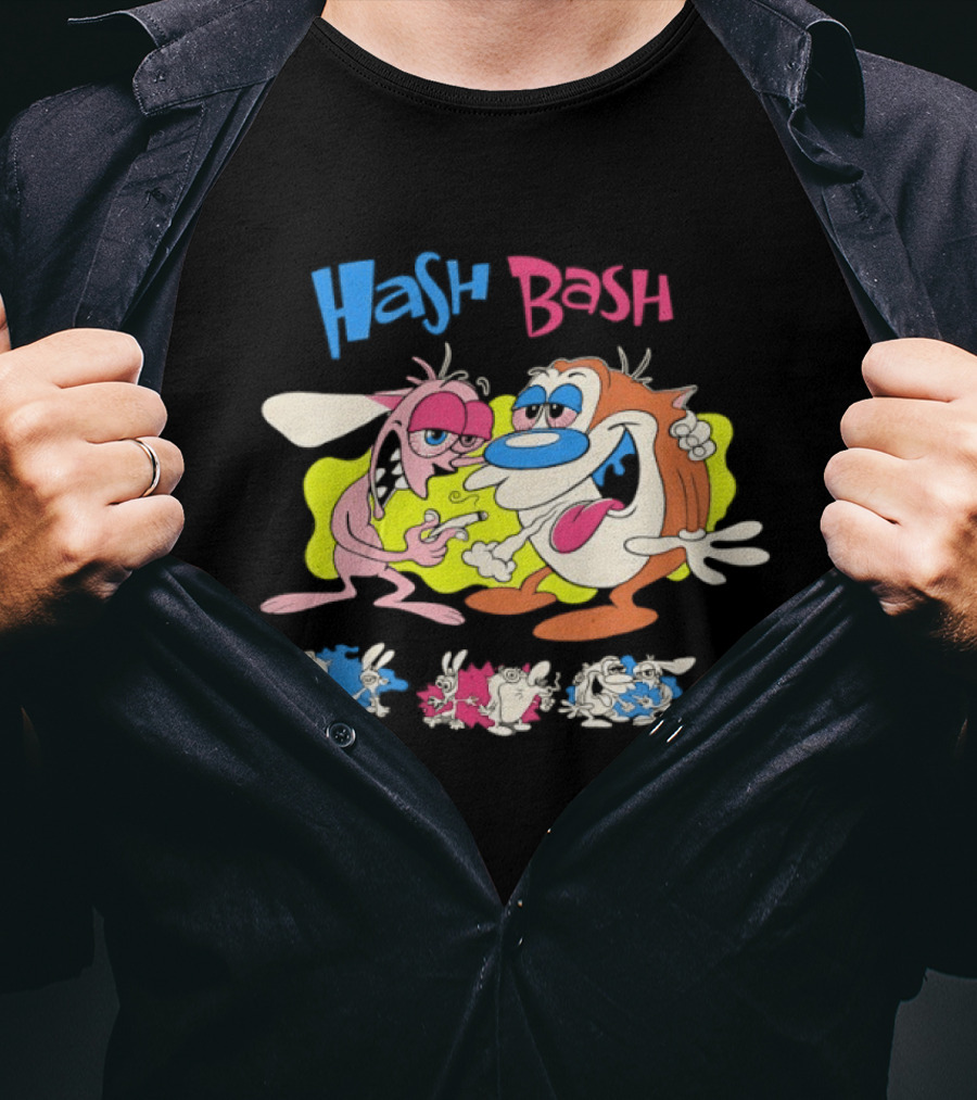 Hash Bash The Ren & Stimpy Show Series T-Shirt