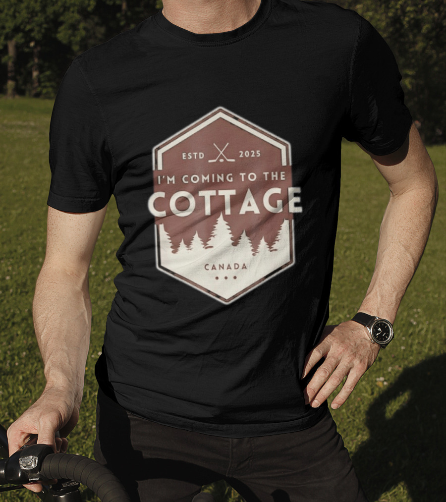 I'm Coming To The Cottage ESTD 2025 Canada T-Shirt