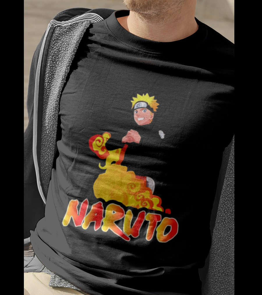Naruto Atlanta Hawks Vintage 90s Style Anime T-Shirt