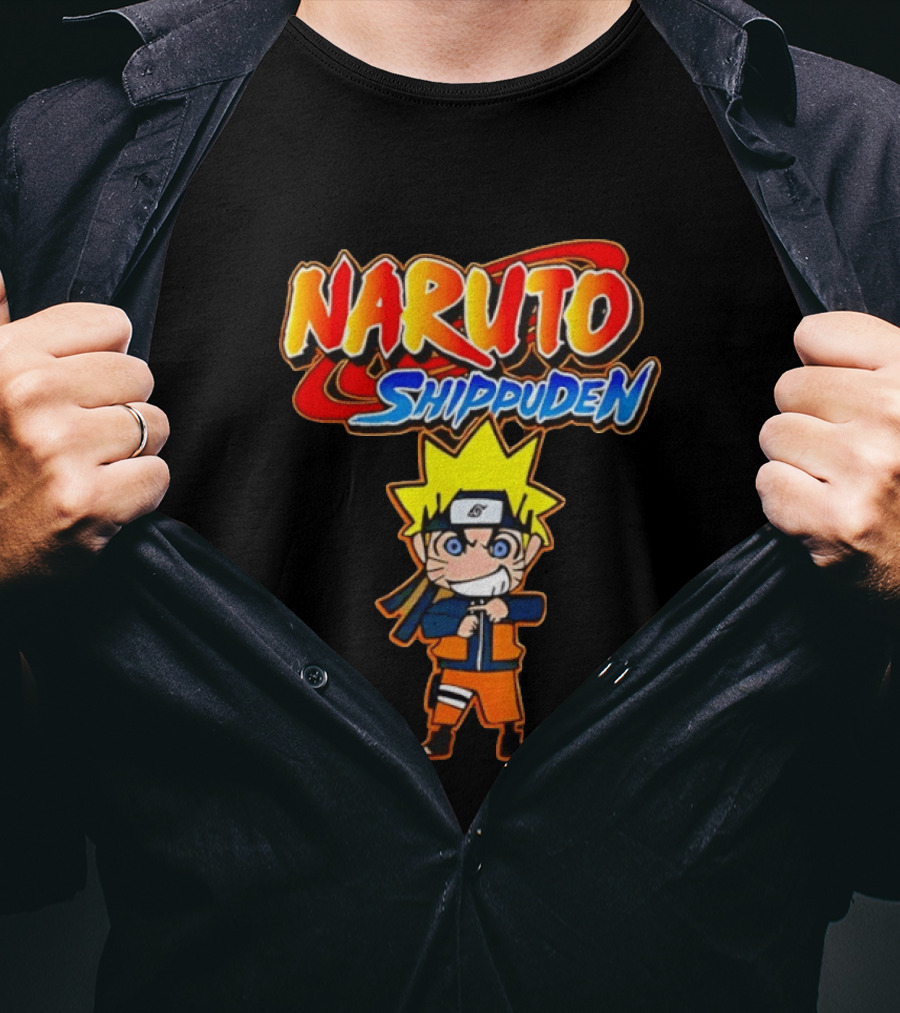 Naruto Shippuden Atlanta Hawks Crossover Featuring Naruto Uzumaki T-Shirt