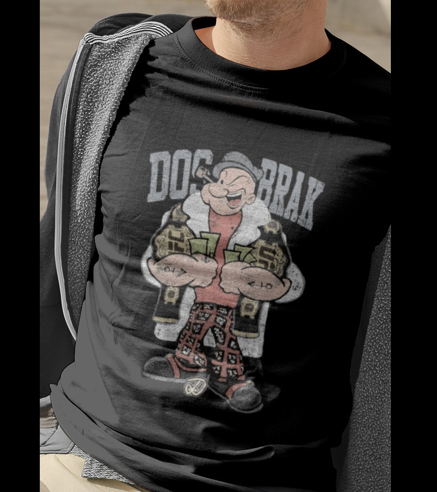 Popeye Mink Cash Style Dosbrak Champ T-Shirt