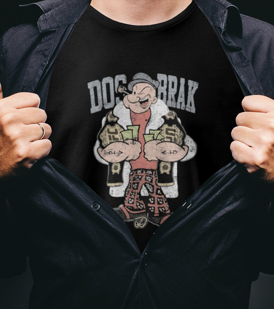 Popeye Mink Cash Style Dosbrak Champ T-Shirt