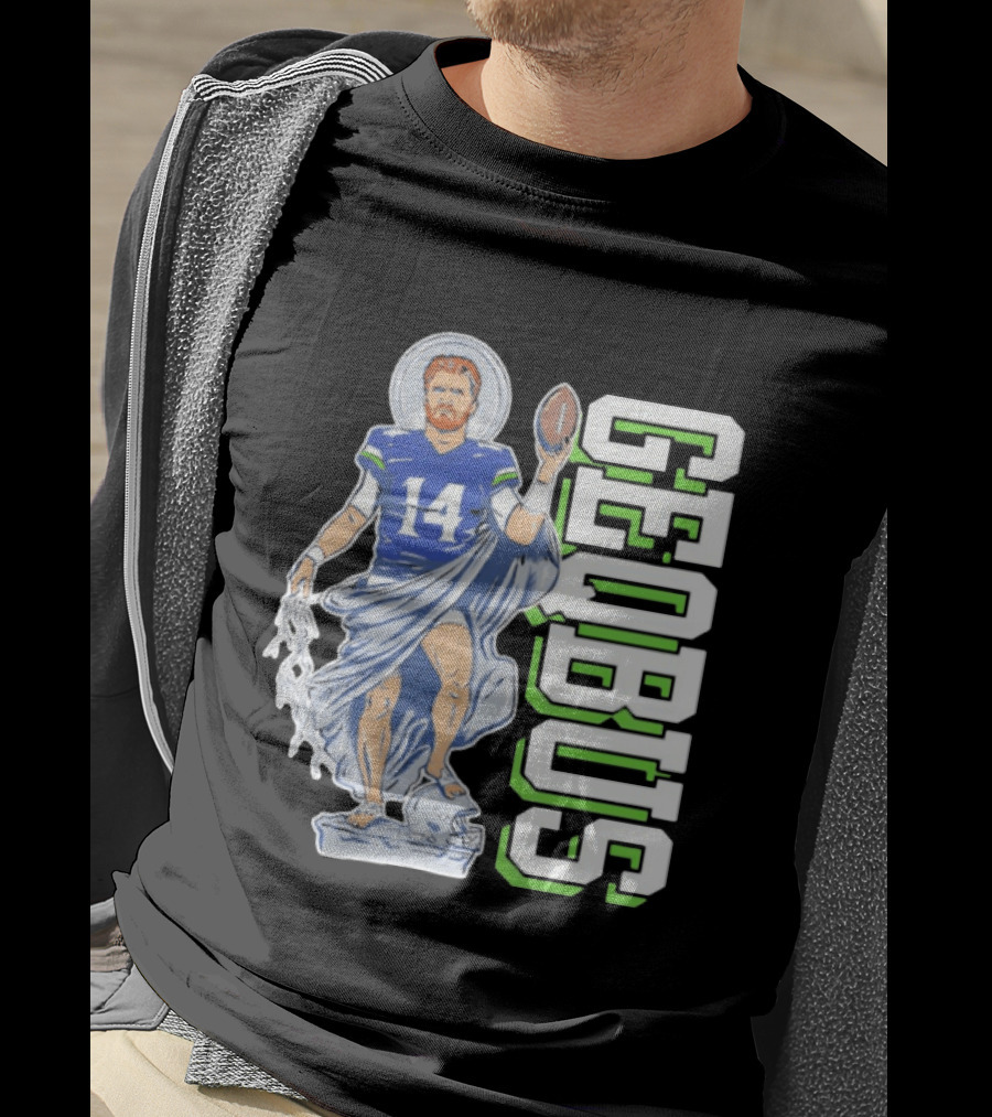 Sam Darnold Sea Geqbus Football Halo 14 Jersey T-Shirt