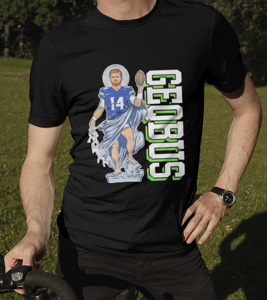 Sam Darnold Sea Geqbus Football Halo 14 Jersey T-Shirt
