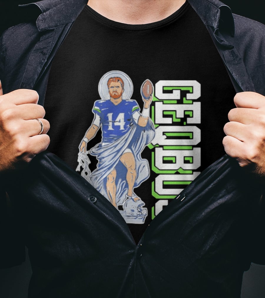 Sam Darnold Sea Geqbus Football Halo 14 Jersey T-Shirt
