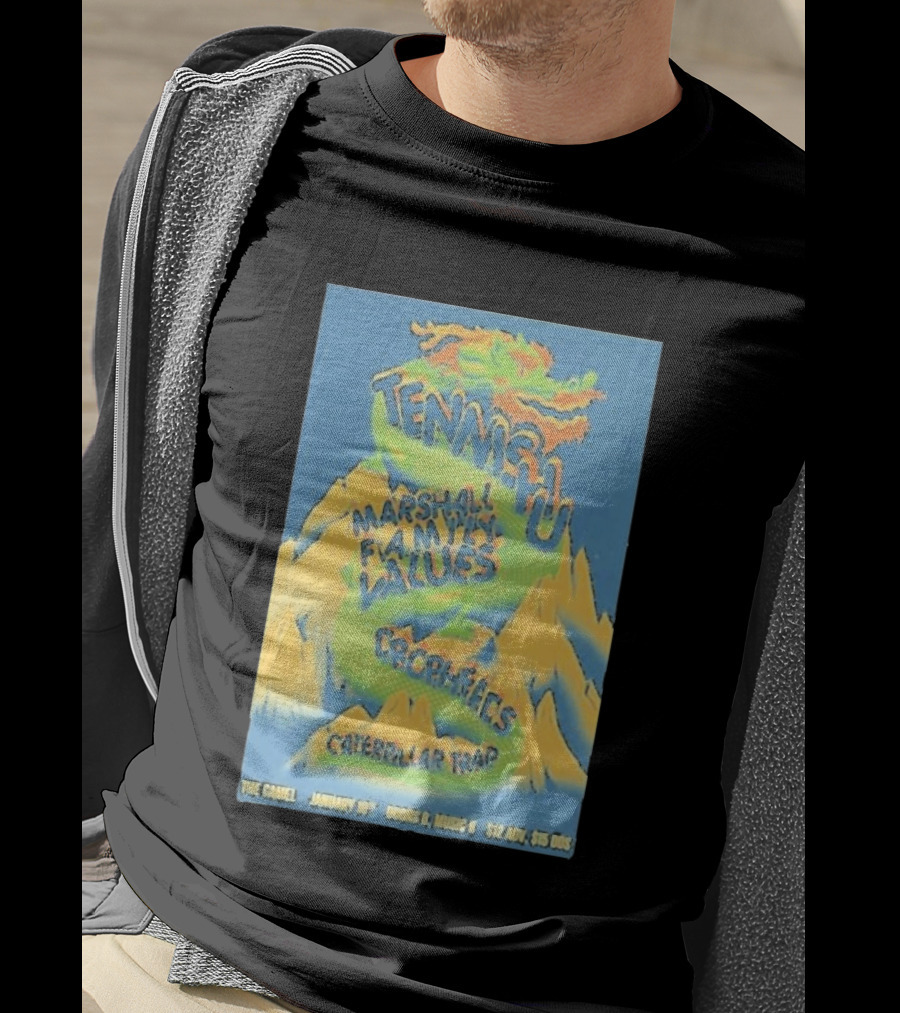 Tennishu Marshall Family Values Prophicys Caterpillar Trap January 10 2025 Richmond VA The Camel T-Shirt