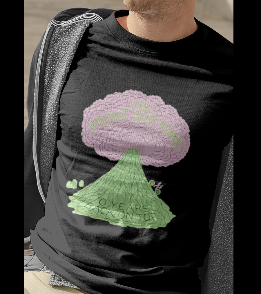 The Front Bottoms Volcano 0 Years Back On Top T-Shirt