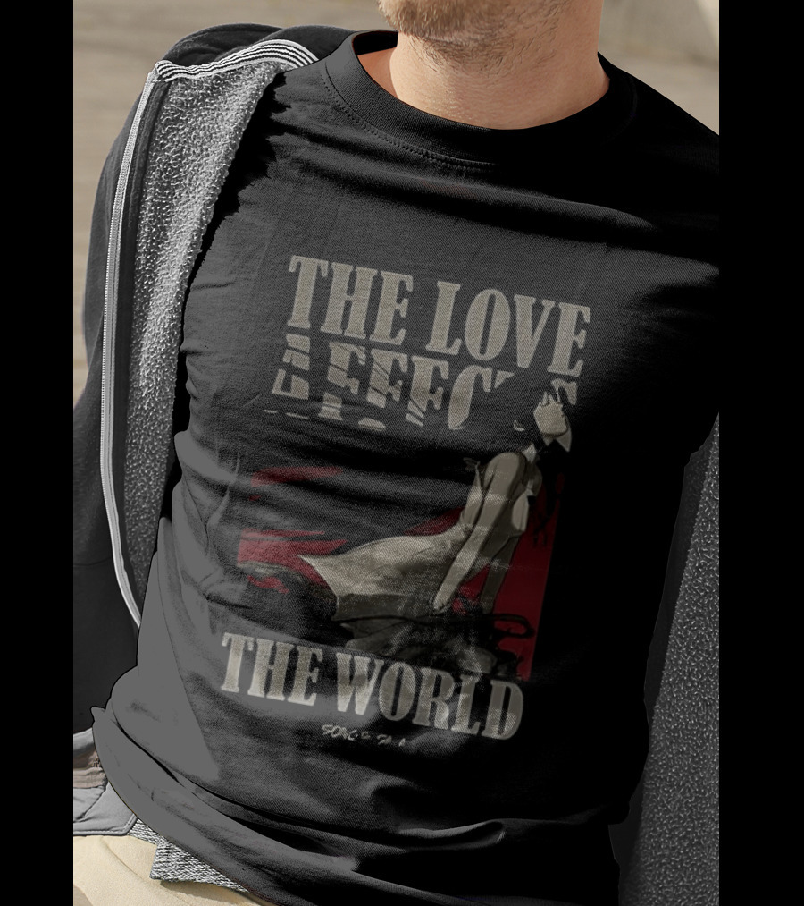 The Love Affects The World Vintage Statue Art Influence T-Shirt