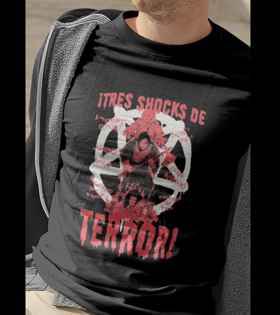 Tres Shocks De Terror Films Of Rubén Galindo Jr. T-Shirt