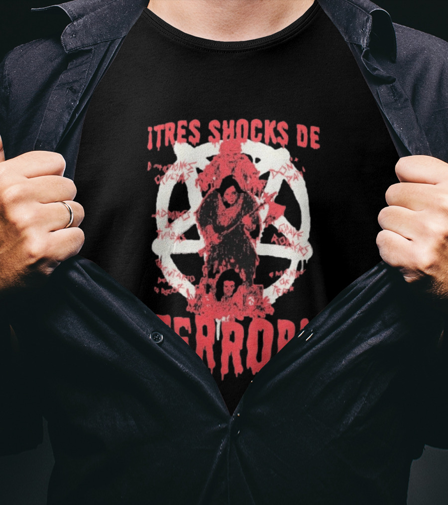 Tres Shocks De Terror Films Of Rubén Galindo Jr. T-Shirt