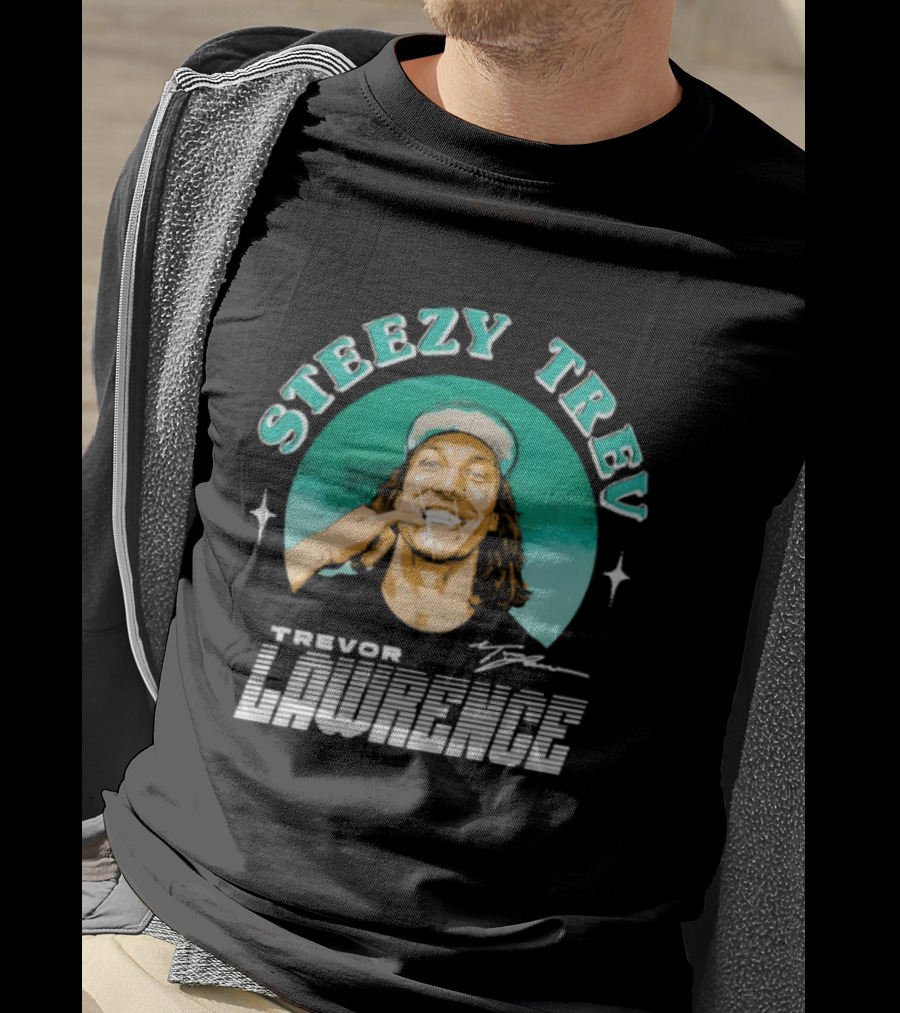 Steezy Trev Trevor Lawrence Signature Jacksonville T-Shirt