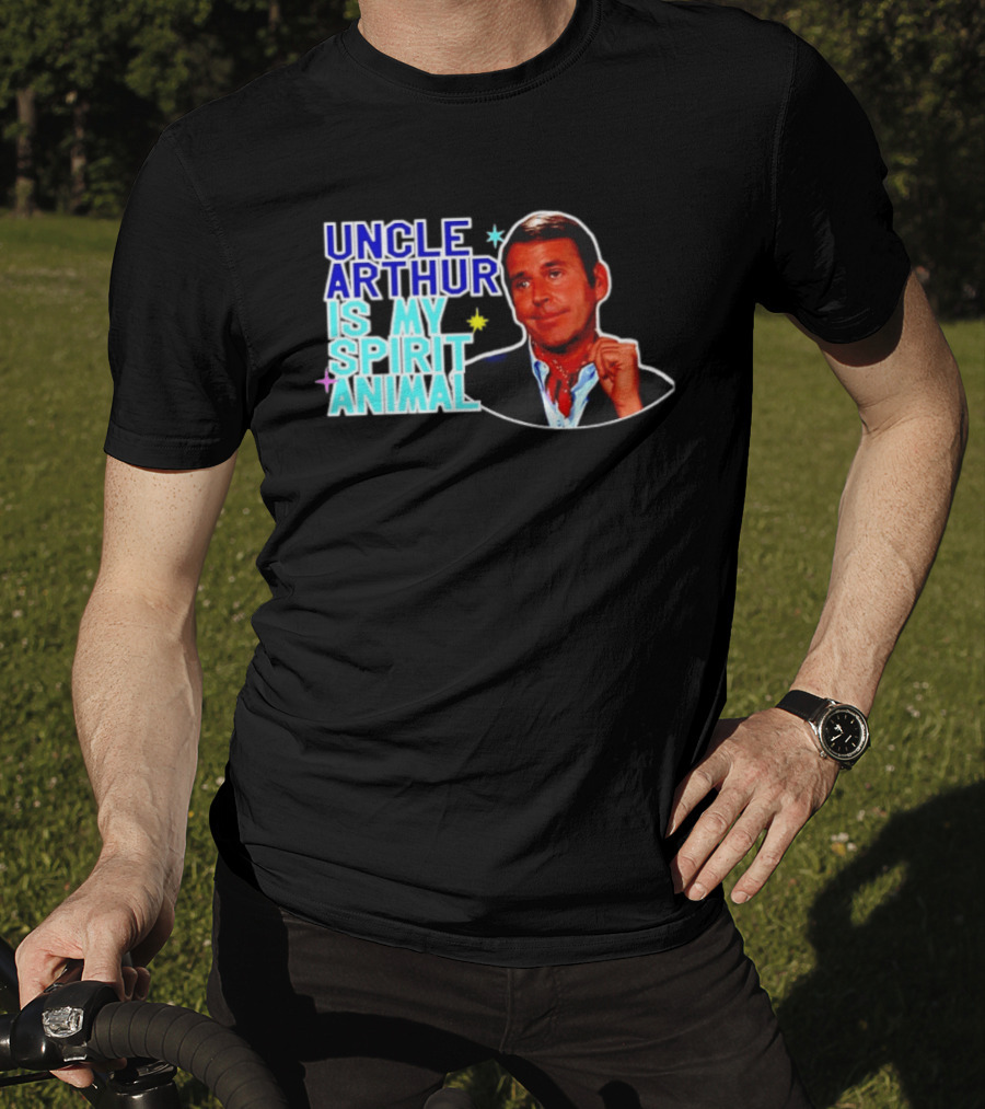 Uncle Arthur Is My Spirit Animal Bewitched Tribute Retro TV Fan Favorite T-Shirt